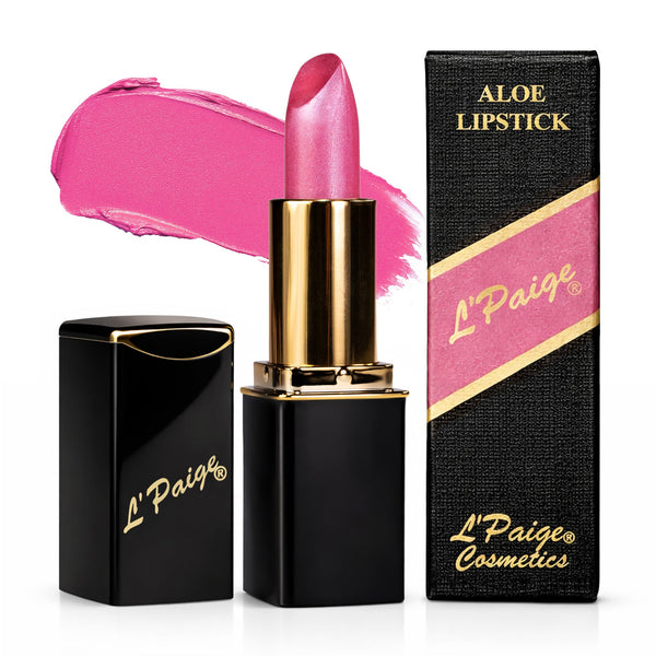 L’Paige L53 Frosted Amethyst lipstick berry pink frosted shimmer finish
