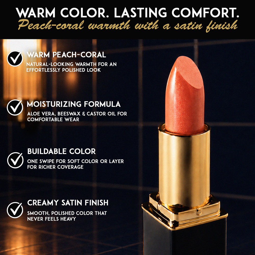 L49 Peach Nectar | Coral Lipstick