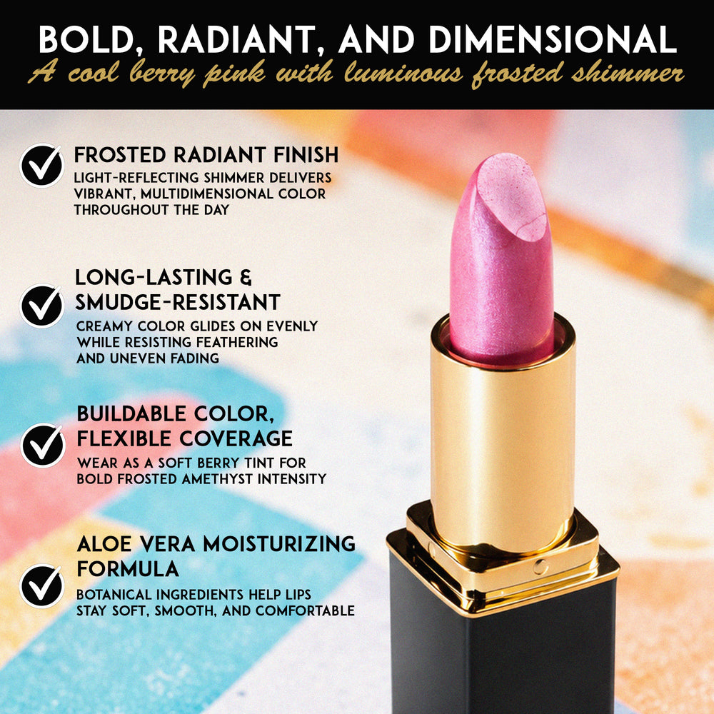 L'Paige L53 Frosted Amethyst | Berry Pink Lipstick