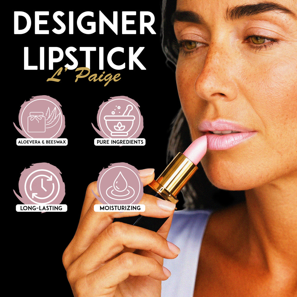 L'Paige L44 Shimmery Ice | Frosted Pink Shimmer Lipstick
