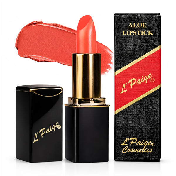 L’Paige L04 FLAME warm red-orange Designer Shade lipstick with cream finish