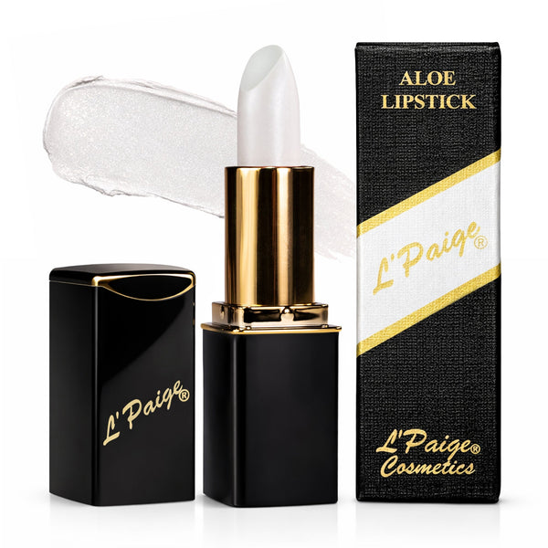 L’Paige PEARL Lipstick L34 with iridescent pearl shimmer and frosted luminous finish